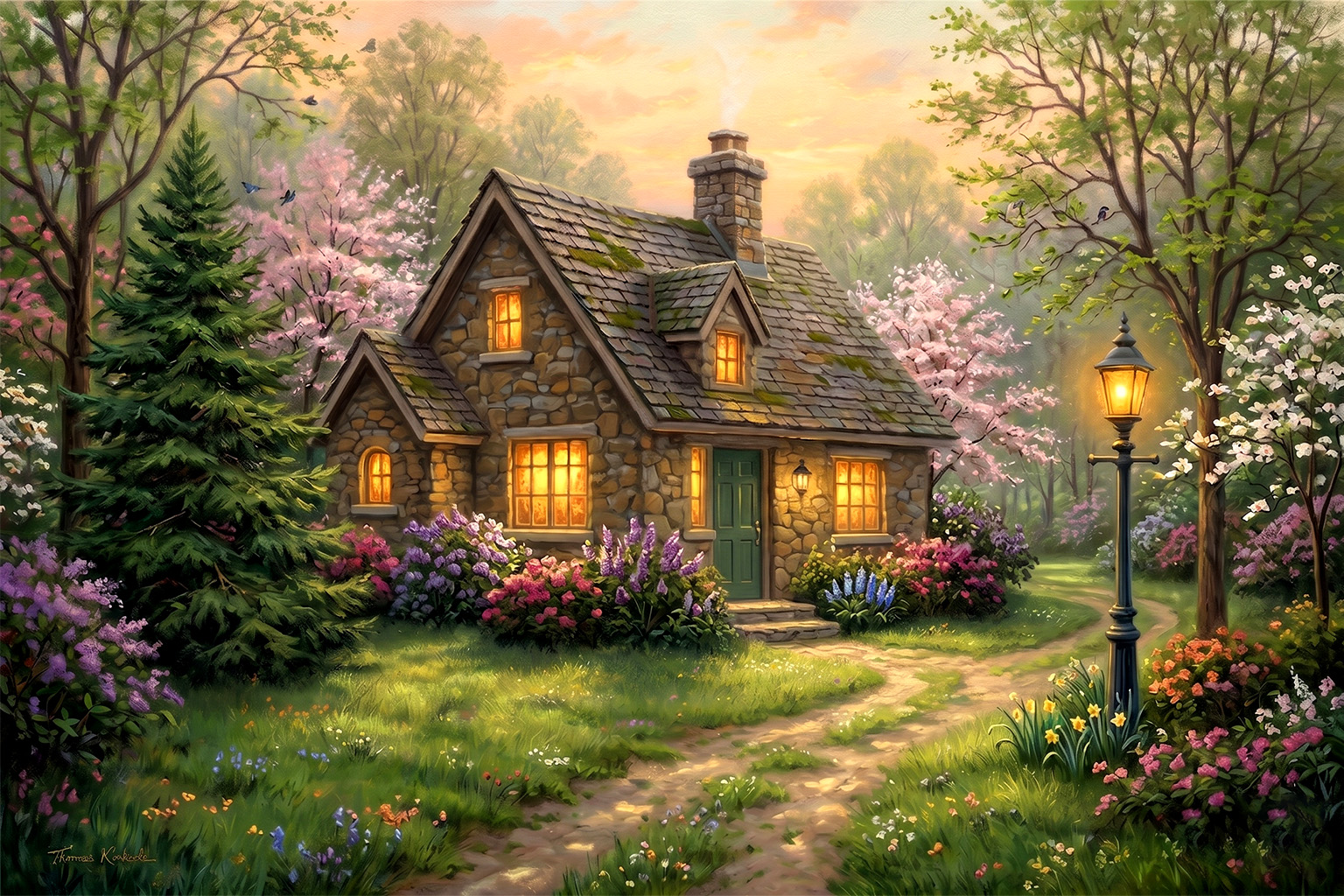 Spring scene